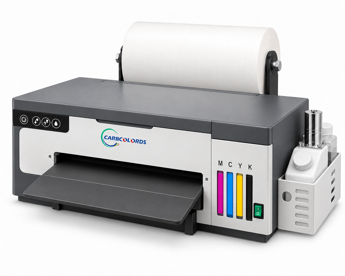 A4 DTF Printer with Roll Feeder – XP600 8.3in for T-Shirt Printing