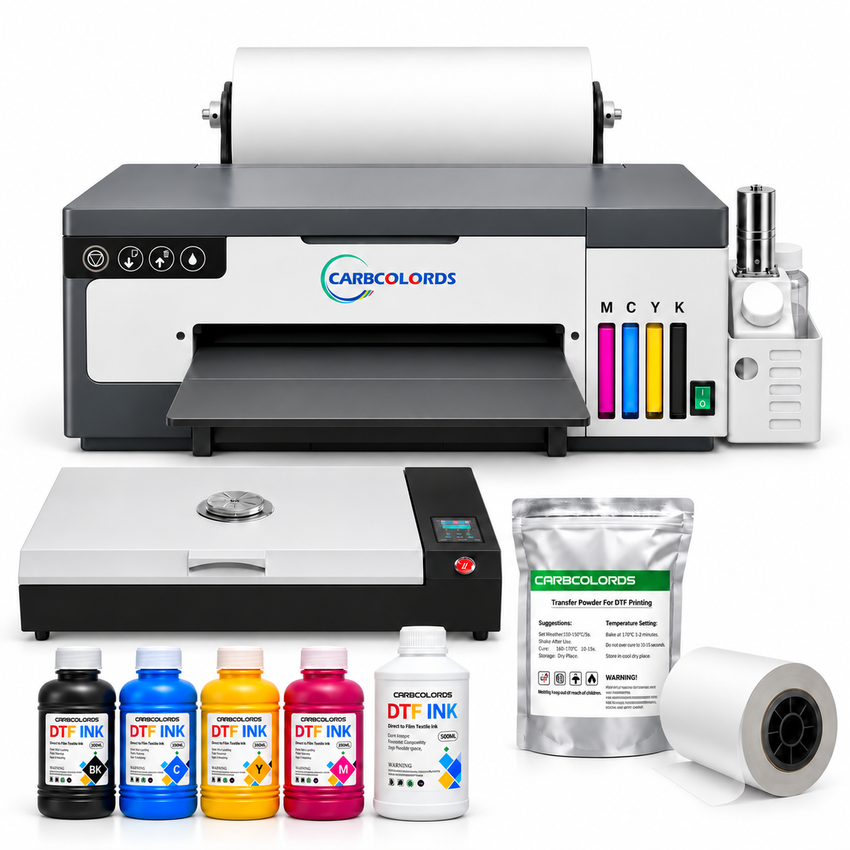 A4 DTF Printer with Oven – XP600 8.3in Complete DTF Bundle