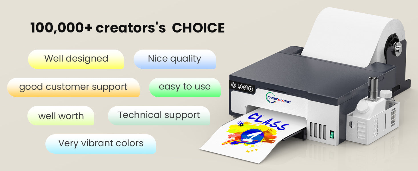 Carbcolords 13" DTF Printers A3+ XP600