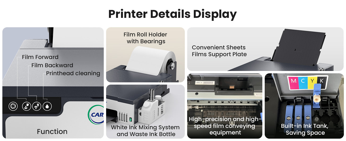 Carbcolords 13" DTF Printers A3+ XP600