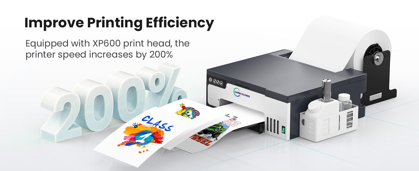 Carbcolords 13" DTF Printers A3+ XP600