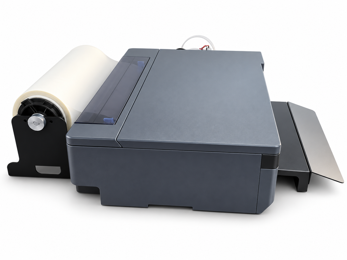 A4 DTF Printer with Roll Feeder – XP600 8.3in for T-Shirt Printing