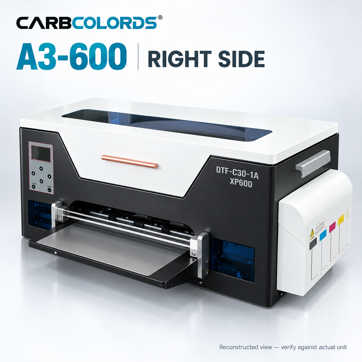 A3-600 13" DTF Printer with XP600 Printhead
