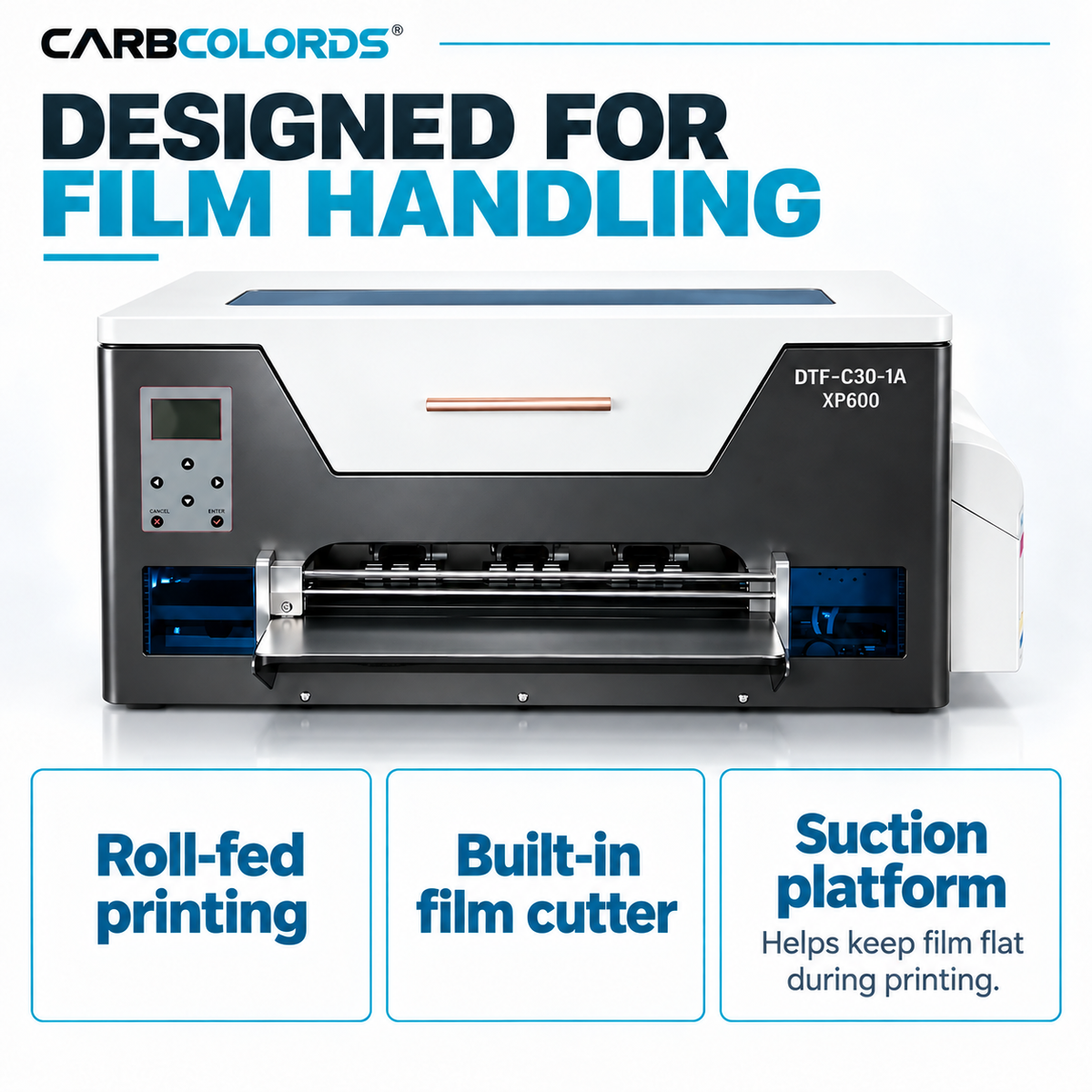 A3-600 13" DTF Printer with XP600 Printhead