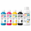 DTF Ink Refill Kit – CMYK + White Ink for DTF Printers