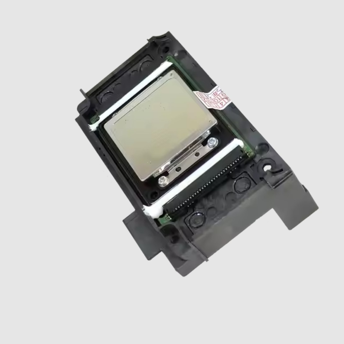 XP600 DTF printer printhead viewed from below