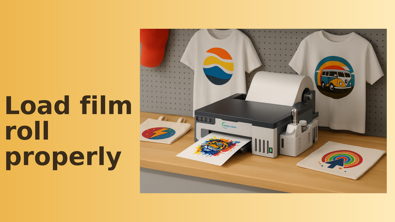 1.3.Load film roll properly