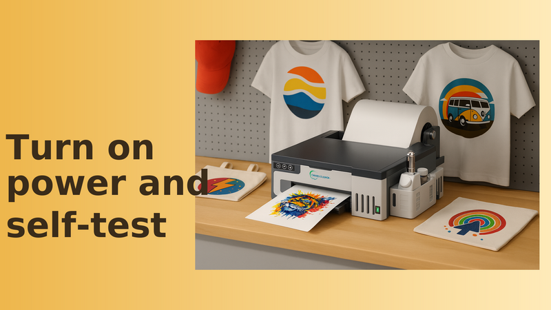 1.4.Turn on power and self-test